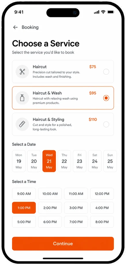 Booking — Clyrke