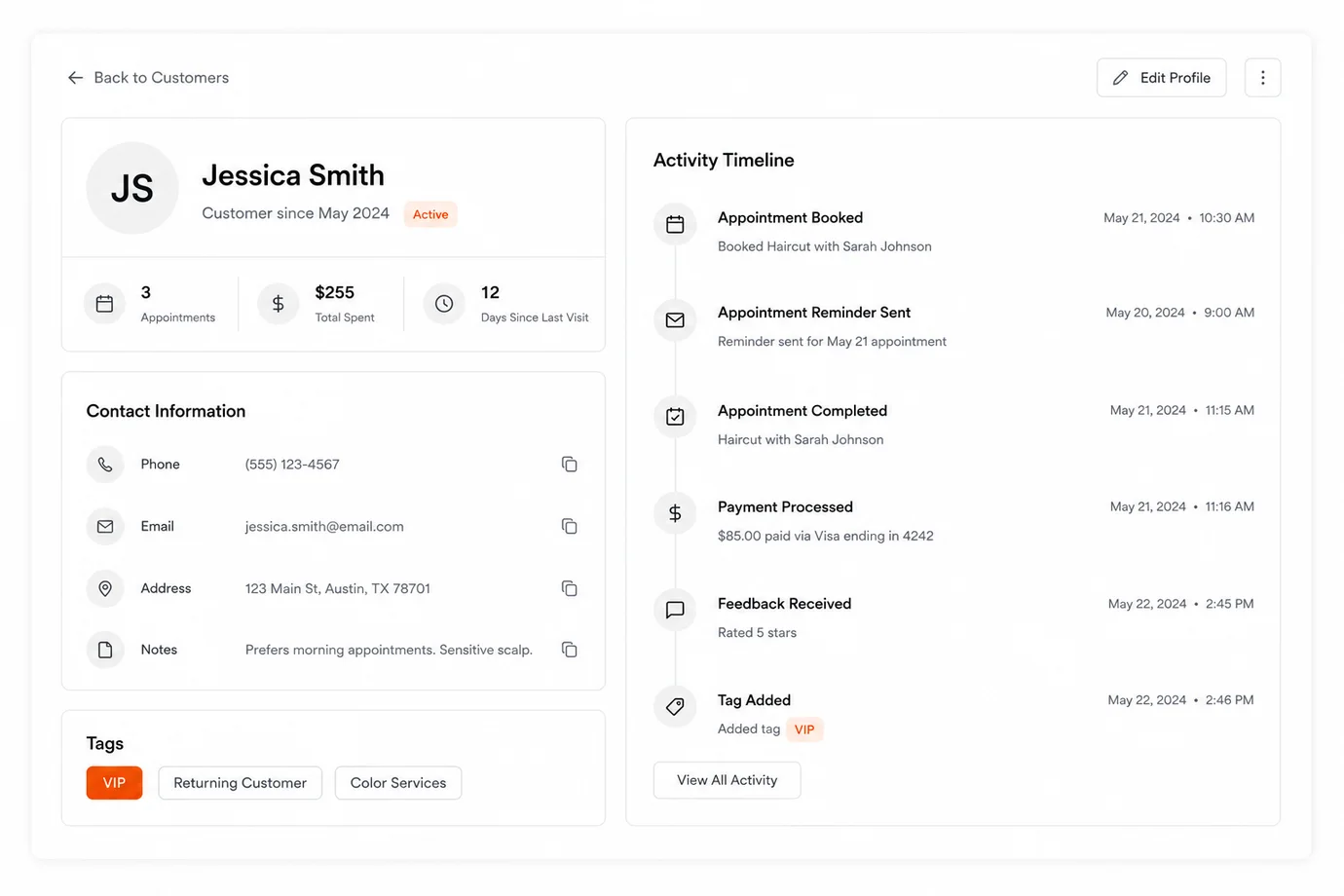 Customer profile — Clyrke